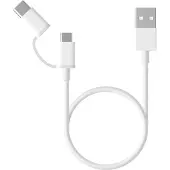 Xiaomi Kabel Micro USB Xiaomi Mi 2-in-1 USB Cable (Micro USB to Type C) 100cm Wit 1 m