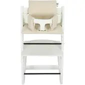 Trixie Stoelverkleiner - Bliss Beige - Perfect voor Stokke TrippTrapp - Eetstoelkussen - Beige
