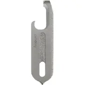 OrbitKey Zilveren stalen multifunctionele sleutelhanger | Maat adult
