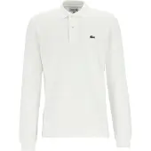 Lacoste Polo Men L1312 Longsleeve Classic Fit White-10