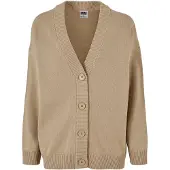 Urban Classics Gebreid vest sand