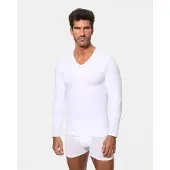 Abanderado X-Temp T-shirt met lange mouwen voor heren A0DGQ. Thermische regulatie en langdurig comfort.