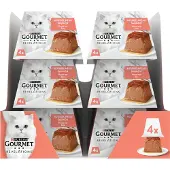 Gourmet 6x Revelations Kattenvoer Nat Mousse Zalm 4 x 57 gr