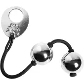 Fifty Shades of Grey - geden kegelbal - metaal - grijs