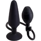 Seven Creations - Inflatable Butt Plug L - Anal Toys Buttplugs Zwart