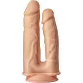 Dream Toys - Real Love - Dubbelgelaagde dubbele dildo