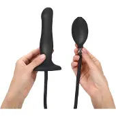 Strap-On-Me - Inflatable Dildo Black