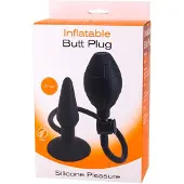 Seven Creations - Inflatable Butt Plug S - Anal Toys Buttplugs Zwart
