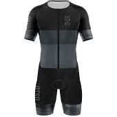 Otso Black Korte Mouw Triatlonpak