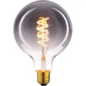 Highlight E27 4Watt Smoke Spiraal 80mm Dimbaar