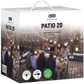Ks Verlichting Buiten lichtsnoer Patio 20 meter
