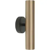 Highlight Zwart met gouden wandspot Perugia up & down