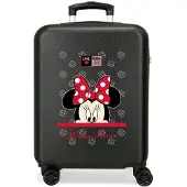 Joumma Bags Joumma Bagsvoor meisjes. 2161721 Cabin size koffer Minnie My Pretty Bow stijf zwart -38x55x20cm (OSFA), Casual, ABS/polycarbonaat, Cabine, k