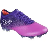 SKECHERS Razor 1.5 Elite Gras Voetbalschoenen (FG) Paars Zwart Oranje Zilver