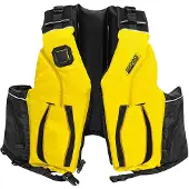 Seachoice Canoe Kayak Pfd Life Jacket Geel S-M