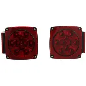 Seachoice Waterproof Trailer Led Light Kit Rood