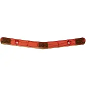 Seachoice Led 3 Light Bar 7 Degree Bend Bulb Rood
