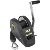Wesbar Xlt Series Single Speed Winch 1800lbs Zwart