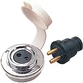 Sea-dog Line Polarized Cable Outlet Zilver