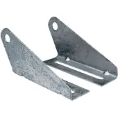 Tiedown Engineering Split Brackets Zilver
