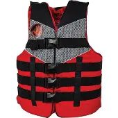 Body Glove Tweedle Nylon Pfd Life Jacket Rood 4XL-6XL