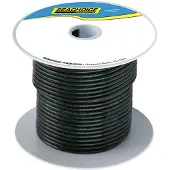 Seachoice 4 Awg Marine Wire Zwart 7.6 m