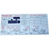 PLASTIMO Isaf 4p Tag Transparant
