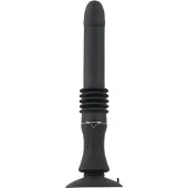You2Toys Portable Fucking Machine Stotende en Vibrerende Zuignap Vibrator met Krachtige Motoren 28.5 cm – Zwart
