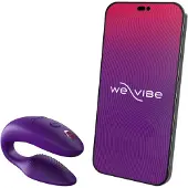 We-vibe Sync - slimme, oplaadbare, draadloze partnervibrator (paars)