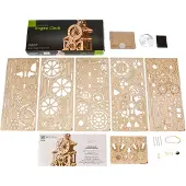 Ugears Houten 3D Model - Tafelklok Motor
