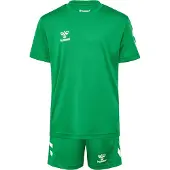 Hummel Trainingspak groen / wit