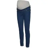 Mamalicious Jeggings 'AKIN' donkerblauw