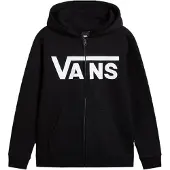 Vans Sweatvest 'Classic II' zwart / wit