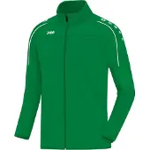 Jako Trainingsjack 'Classico' groen / wit