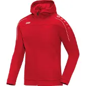 Jako Sportjas donkerrood / wit