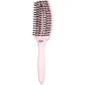 Olivia Garden Fingerbrush Care Iconic Boar&amp;Nylon Pastel Pink