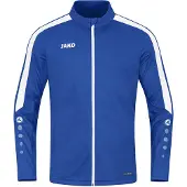 Jako Sportjas blauw / wit