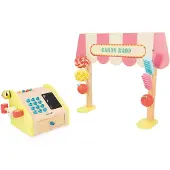 Janod - Applepop - Snoepwinkel met accessoires