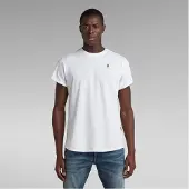 G-Star Shirt 'Lash' zwart / wit