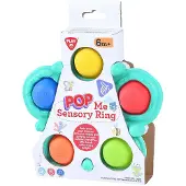 Playgo Play sensorische baby ring met ballen - educatief speelgoed 6-delig.