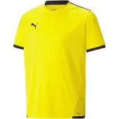 Puma Voetbalshirt teamLIGA - Geel/Zwart Kids