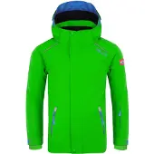 TROLLKIDS Kids Holmenkollen Snow Jacket Pro zimowa jas voor kinderen, groen, maat 152