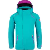 TROLLKIDS - Kid's Holmenkollen Snow Jacket Pro - Ski-jas 128, turkoois