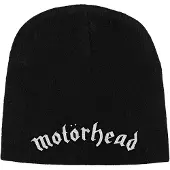 Motorhead Beanie - Logo - zwart | Maat Standard