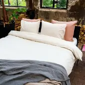 Kayori Chika Dekbedovertrek Tencel 140/200-220 Naturel