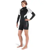 Mares 2nd Skin She Dives 1.5 Mm Dames Shorty Met Lange Mouwen