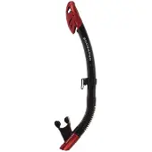 SCUBAPRO Spectra Dry Diving Snorkel Rood,Zwart