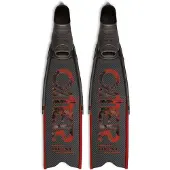 OMER Stingray Dual Carbon Spearfishing Fins Zwart EU 39-40