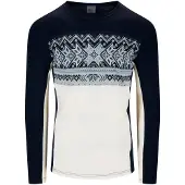 Dale of Norway - Vail Baselayer Crew Neck - Merino-ondergoed XXL, blauw