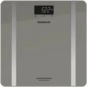 Taurus Inception Precission, elektronische personenweegschaal, 180 kg, 100 g, grijs, 3 kg, kg, lb